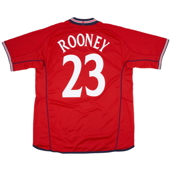 2002-04 England Away Shirt Rooney #23 (XXL)