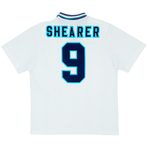 1995-97 England Home Shirt Shearer #9 - 7/10 - (XL)