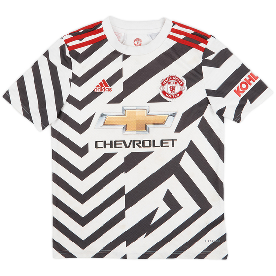 2020-21 Manchester United Third Shirt - 4/10 - (M.Boys)