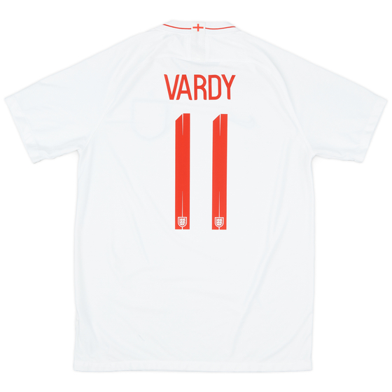 2018-19 England Home Shirt Vardy #11