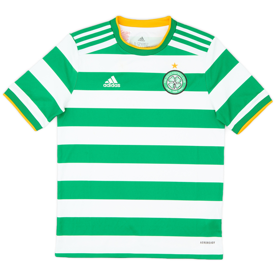 2020-21 Celtic Home Shirt - 8/10 - (M.Boys)