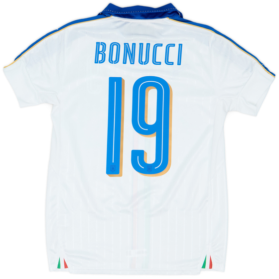2016-17 Italy Away Shirt Bonucci #19 - 8/10 - (S)