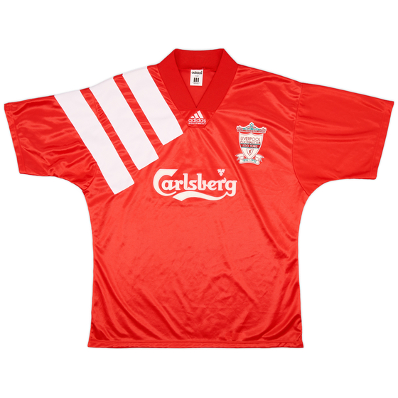 1992-93 Liverpool Centenary Home Shirt - 8/10 - (L/XL)