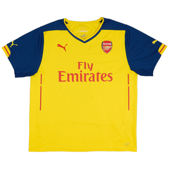 2014-15 Arsenal Away Shirt - 6/10 - (XL)