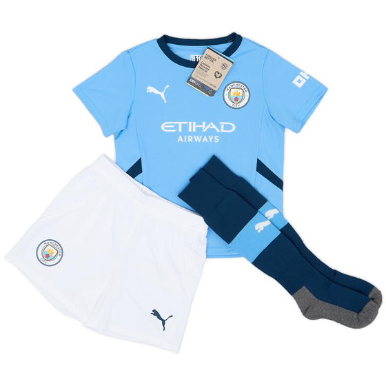 2024-25 Manchester City Home Full Kit (Little Kids)