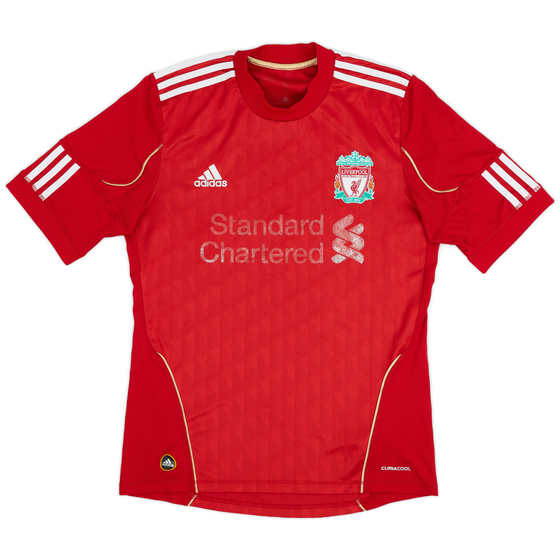 2010-12 Liverpool Home Shirt - 3/10 - (S)