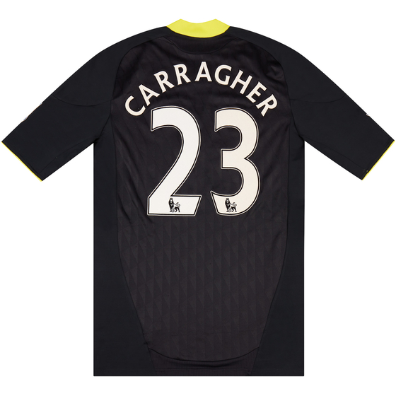 2010-11 Liverpool Player Issue TechFit Third Shirt Carragher #23 - 5/10 - (XL)
