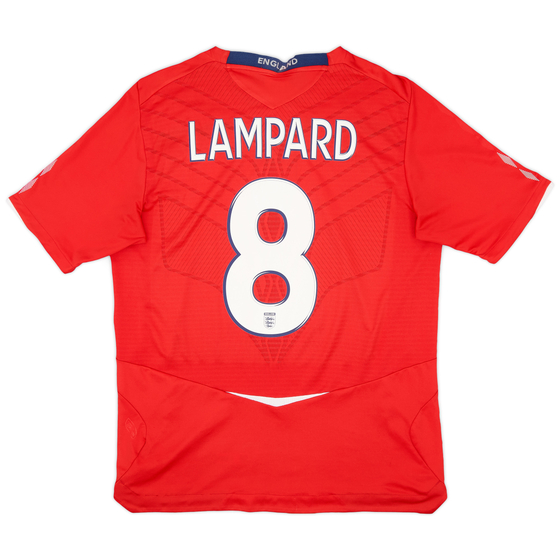 2008-10 England Away Shirt Lampard #8 - 9/10 - (L)