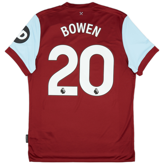2023-24 West Ham Home Shirt Bowen #20