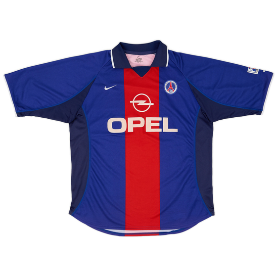 2000-01 Paris Saint-Germain Home Shirt - 8/10 - (XL)