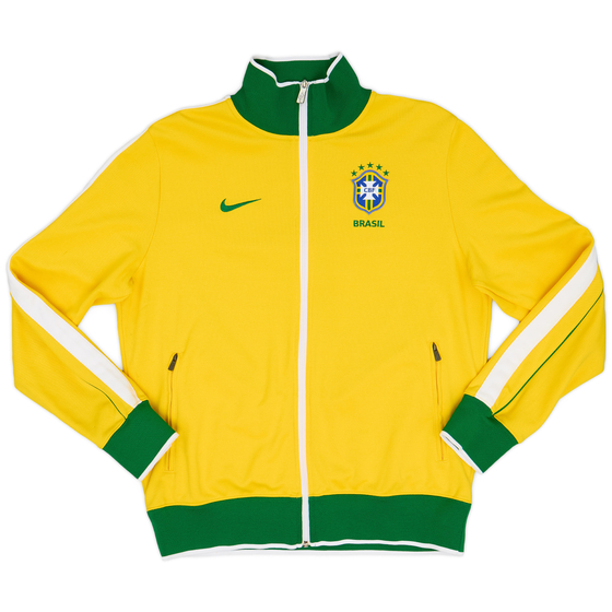 2010-12 Brazil Nike Track Jacket - 9/10 - (L)