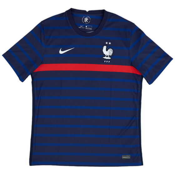 2020-21 France Home Shirt - 10/10 - (L)