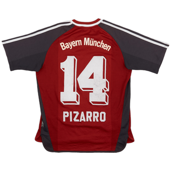2001-02 Bayern Munich Home Shirt Pizarro #14 - 6/10 - (XL.Boys)