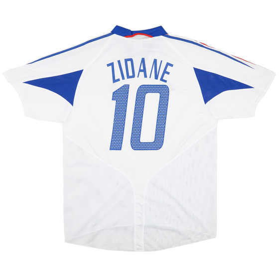2004-06 France Away Shirt Zidane #10 (L)