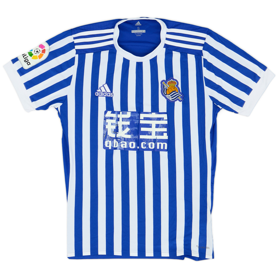 2017-18 Real Sociedad Home Shirt - 4/10 - (S)