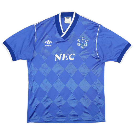 1986-89 Everton Home Shirt - 9/10 - (M)