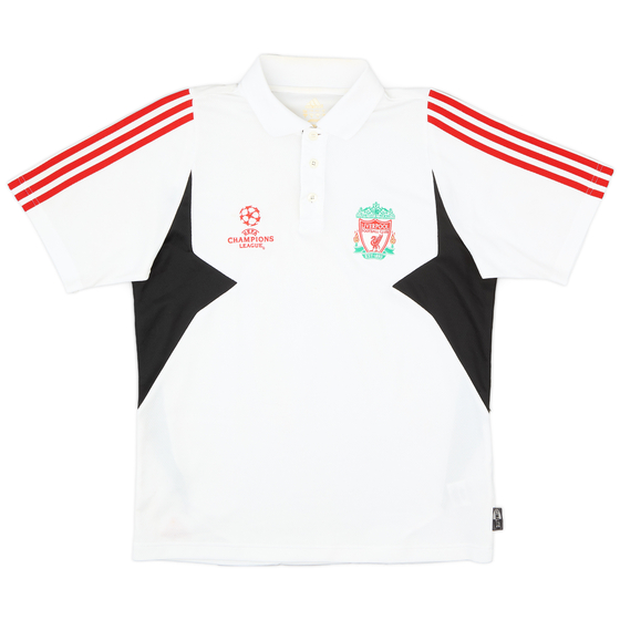 2007-08 Liverpool adidas Polo Shirt - 8/10 - (M)
