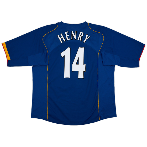 2004-06 Arsenal Away Shirt Henry #14 - 6/10 - (XXL)