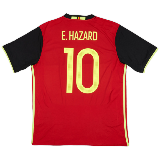 2016-17 Belgium Home Shirt Hazard #10 - 8/10 - (XL)