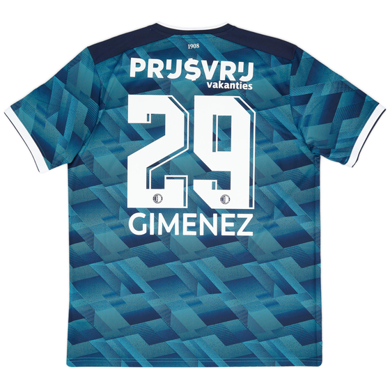 2023-24 Feyenoord Away Shirt Gimenez #29 (XL)