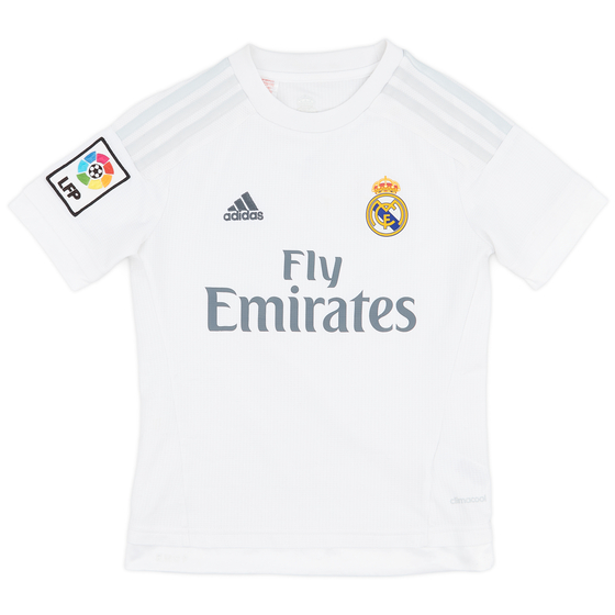 2015-16 Real Madrid Home Shirt - 7/10 - (M.Boys)