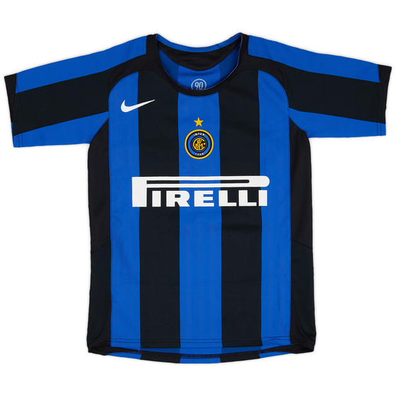 2005-06 Inter Milan Home Shirt - 9/10 - (S.Boys)