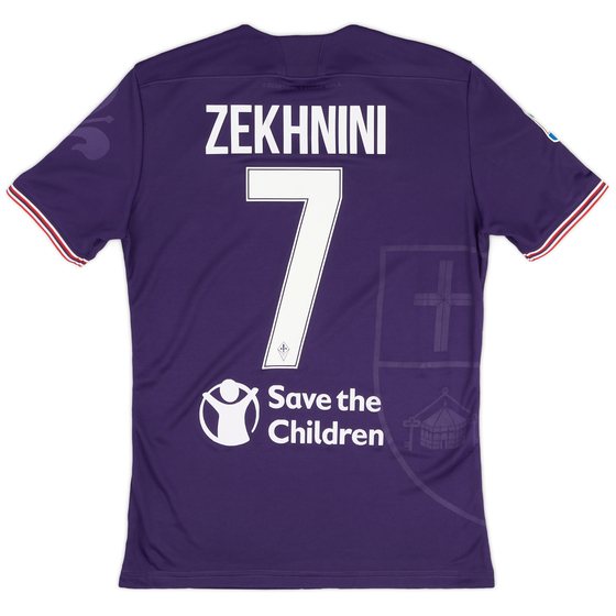 2017-18 Fiorentina Match Issue Zekhnini #7 - 7/10 - (S)