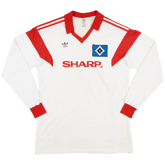 1987-88 Hamburg Home L/S Shirt - 8/10 - (L)