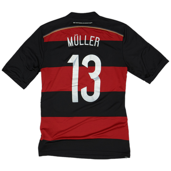 2014-15 Germany Away Shirt Muller #13 - 8/10 - (M)