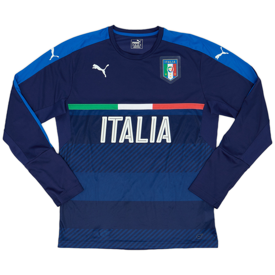 2016-17 Italy Puma Training L/S Shirt - 9/10 - (XL)
