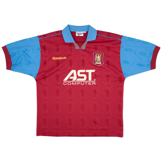 1995-97 Aston Villa Home Shirt - 8/10 - (L)
