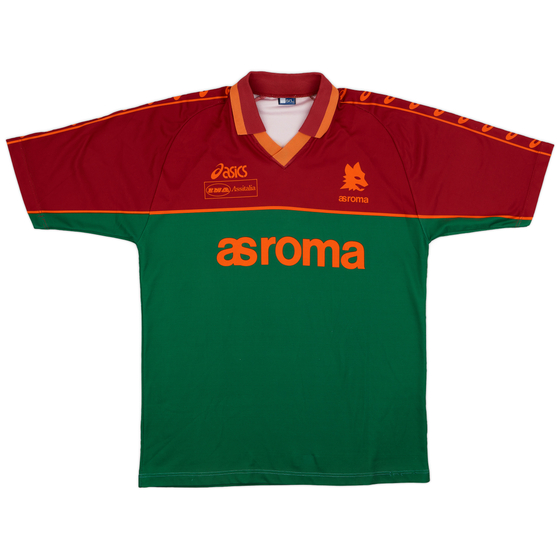 1995-96 Roma Asics Training Shirt - 9/10 - (L)