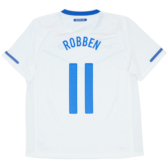 2010-11 Netherlands Away Shirt Robben #11 - 5/10 - (XL)
