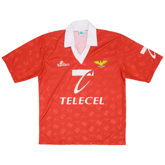 1990s Benfica Saillev Fan Home Shirt - 9/10 - (XXL)