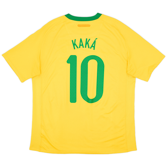 2010-11 Brazil Home Shirt Kaka #10 - 5/10 - (L)
