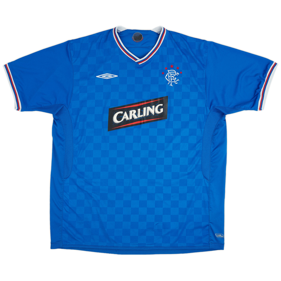 2009-10 Rangers Home Shirt - 5/10 - (XXL)