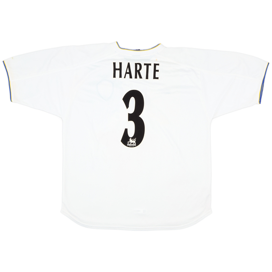 2000-02 Leeds United Home Shirt Harte #3 - 6/10 - (XL)