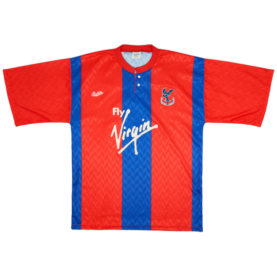 1990-91 Crystal Palace Home Shirt - 9/10 - (L)