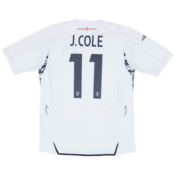 2007-09 England Home Shirt J.Cole #11 - 8/10 - (L)
