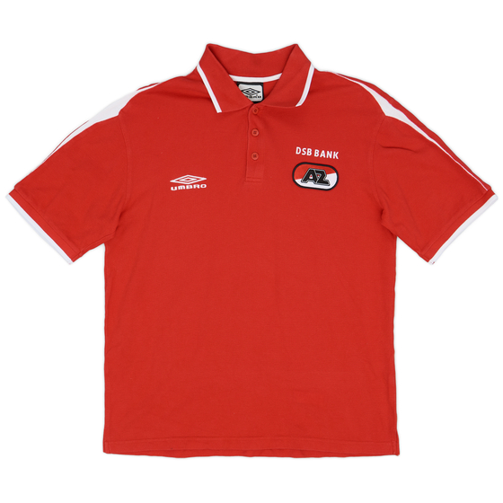 2005-06 AZ Alkmaar Umbro Polo Shirt - 8/10 - (L)
