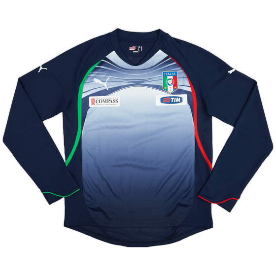2010-11 Italy Puma Training L/S Shirt - 8/10 - (M)