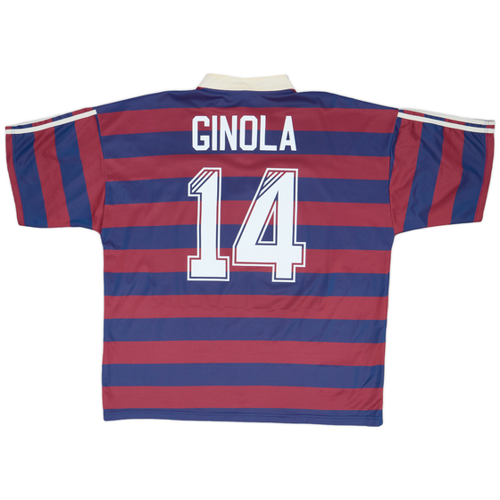 1995-96 Newcastle Away Shirt Ginola #14 - 6/10 - (XL)
