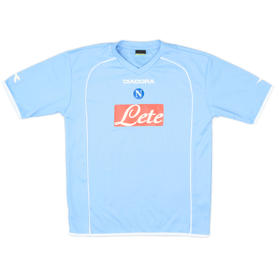 2006-07 Napoli Home Shirt - 8/10 - (XL.Boys)