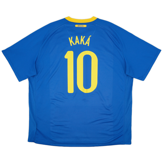 2010-11 Brazil Away Shirt Kaka #10 - 8/10 - (XXL)
