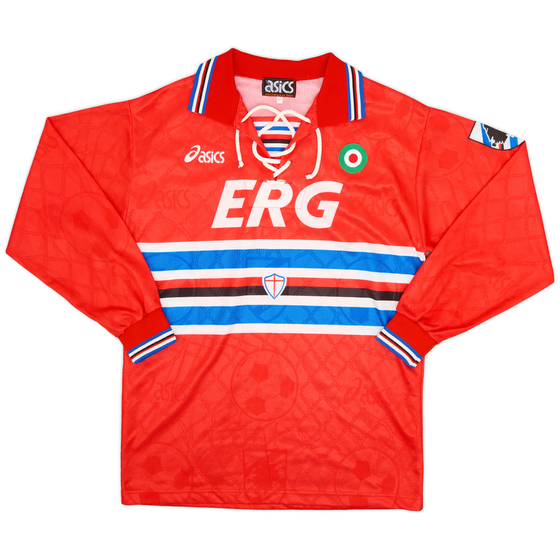 1994-95 Sampdoria Third L/S Shirt - 9/10 - (M)