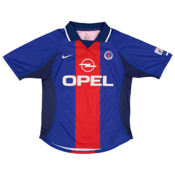 2000-01 Paris Saint-Germain Home Shirt - 8/10 - (M.Boys)