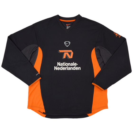 2000-02 Netherlands Nike L/S Training Shirt - 7/10 - (L)