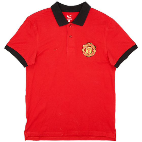 2010-11 Manchester United Nike Polo Shirt - 9/10 - (M)