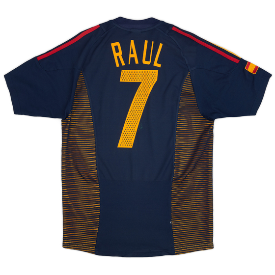 2002-04 Spain Third Shirt Raul #7 - 8/10 - (S)