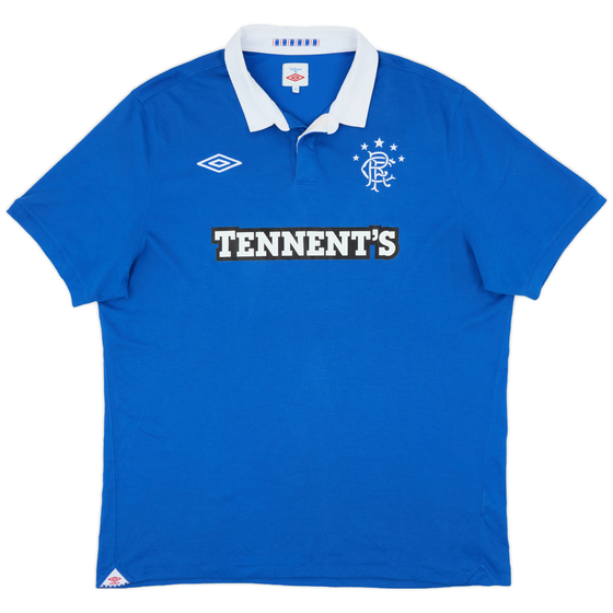 2010-11 Rangers Home Shirt - 9/10 - (XL)